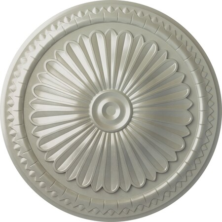 Ekena Millwork Alexa Ceiling Medallion (Fits Canopies up to 3"), Hand-Painted Flash Copper, 15"OD x 1 3/4"P CM14AXFCS
